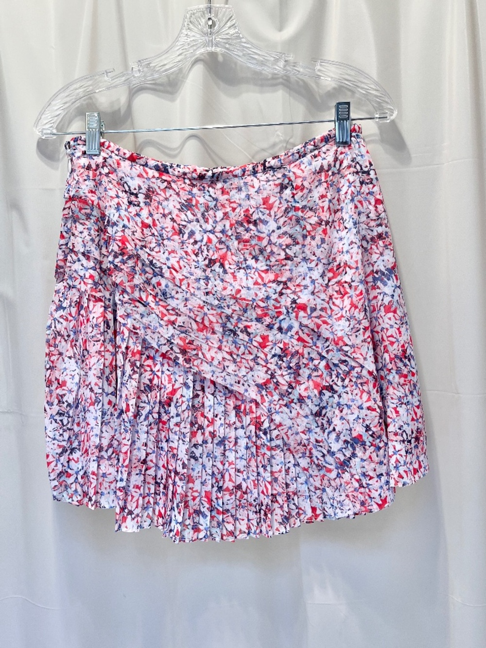 Banana republic pleated multicolor skirt nwot